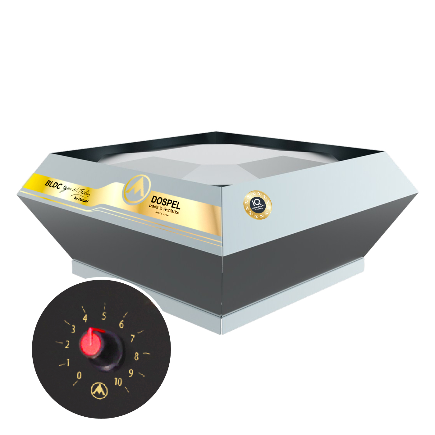 WENTYLATOR PRZEMYSŁOWY WDD z silnikiem BLDC typu N.TESLA