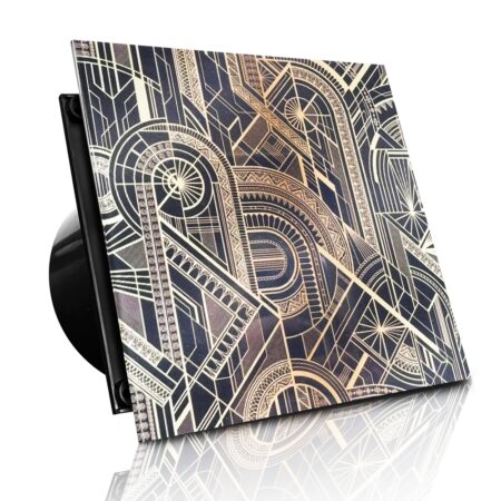 WENTYLATOR DOMOWY VERONI GLASS Ø120 - Black Vehicle