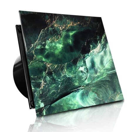 WENTYLATOR DOMOWY VERONI GLASS Ø120 - Dark Leaf