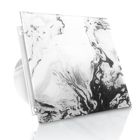 WENTYLATOR DOMOWY VERONI GLASS Ø120 - White Paint