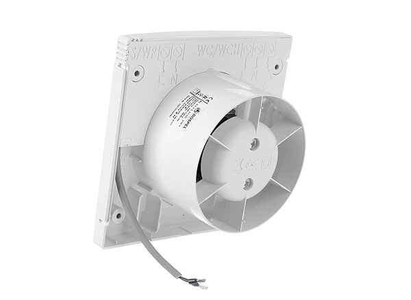 PLAY CLASSIC 100 WP Biały wentylator ścienny / White wall fan - obrazek 7