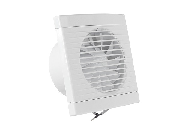 PLAY CLASSIC 100 WP Biały wentylator ścienny / White wall fan - obrazek 4