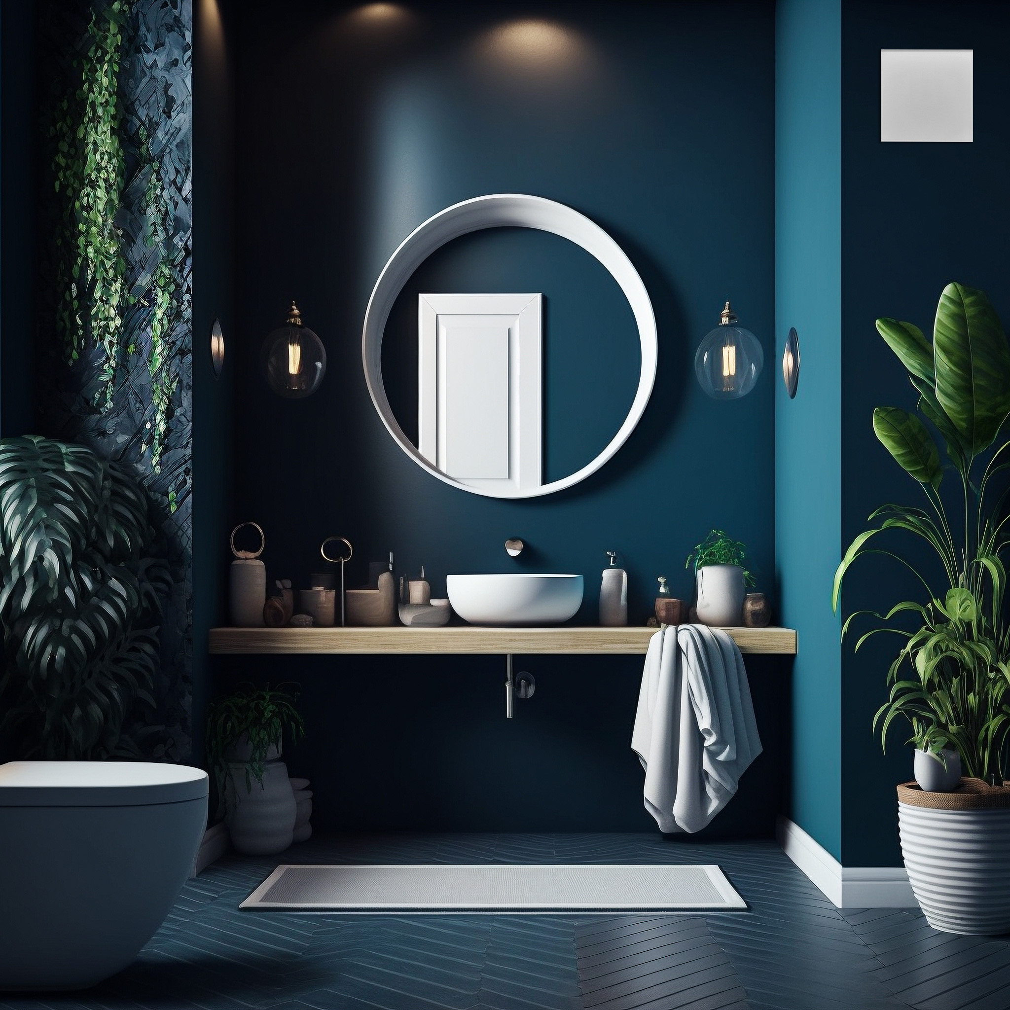 Veroni Glass 120 WCH (wentylator domowy) Biały - obrazek 9