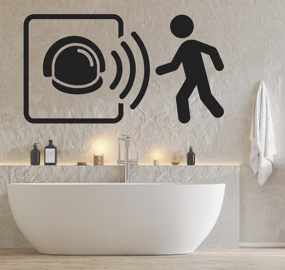 Wentylator wyposażony w czujnik ruchu